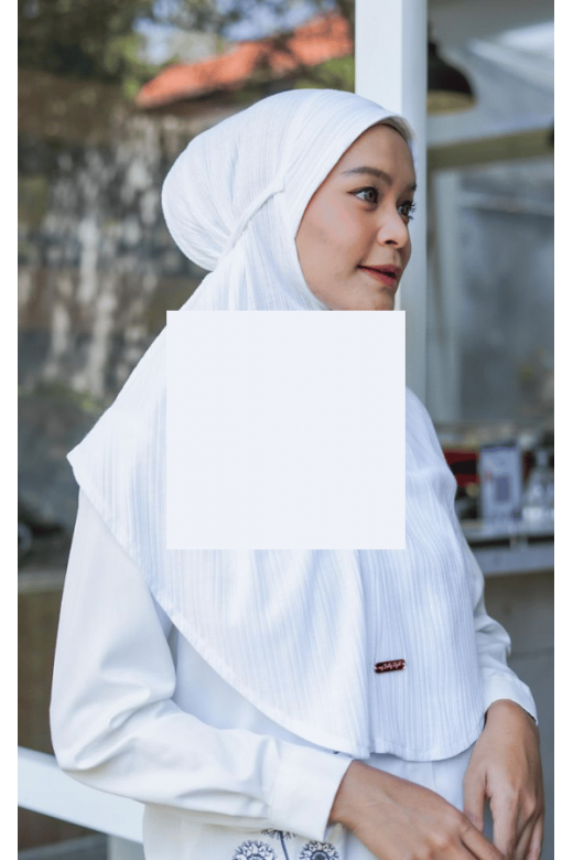 Bergo Kirana Knit Broken White